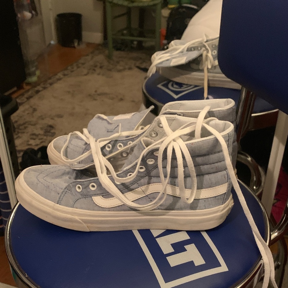 Vans Sky Blue Kids High-Top Sneakers